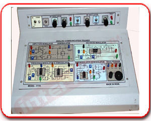 DIGITAL AND ANALOGUE COMMUNICATION TRAINER(MODEL-X15)
